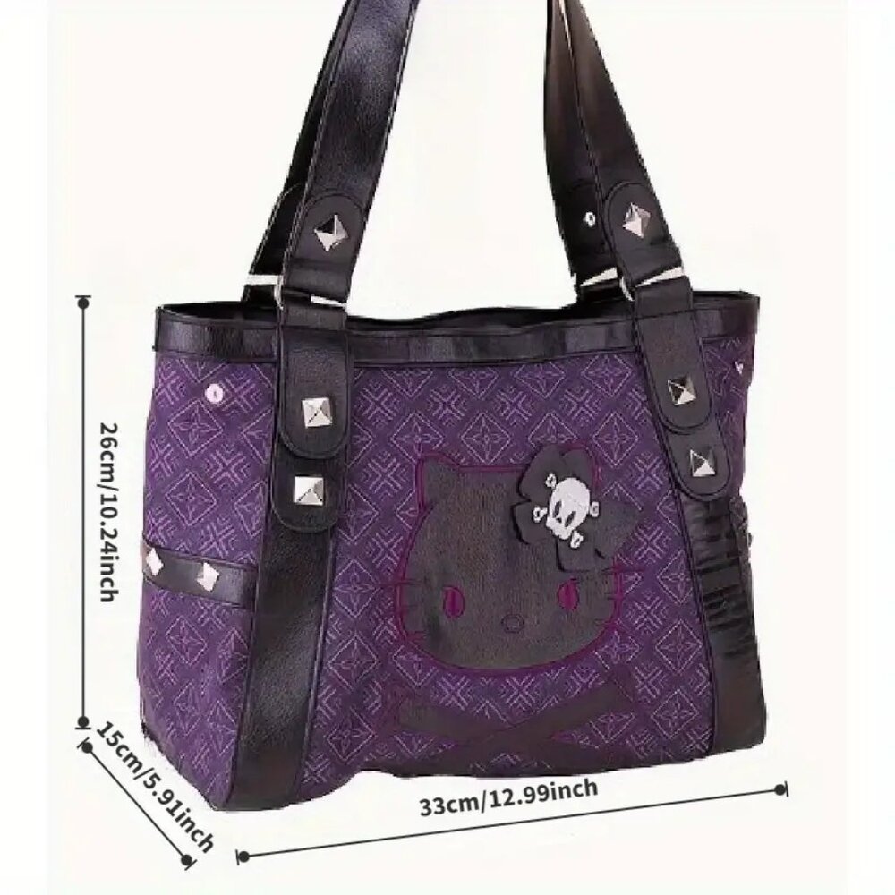 GOTH KITTY PURSE